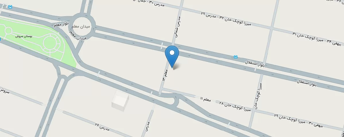 نقشه مطب