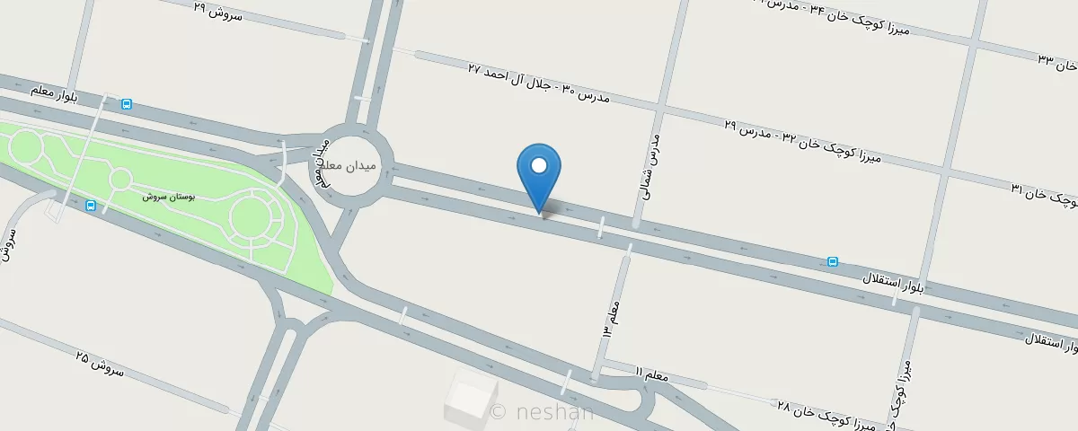 نقشه مطب