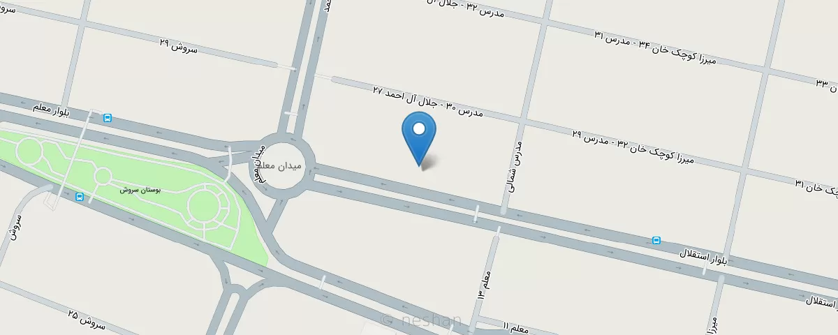 نقشه مطب