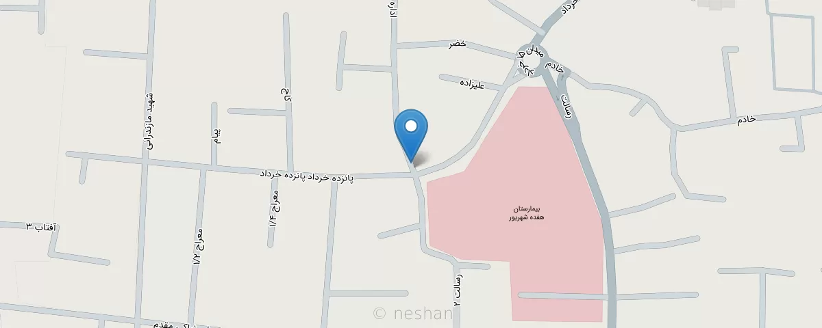نقشه مطب