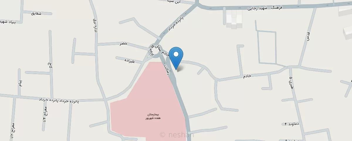 نقشه مطب