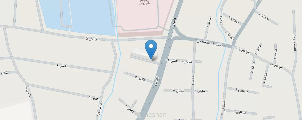 نقشه مطب