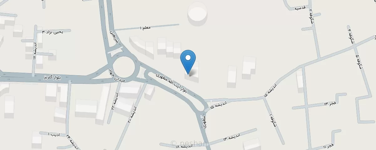 نقشه مطب