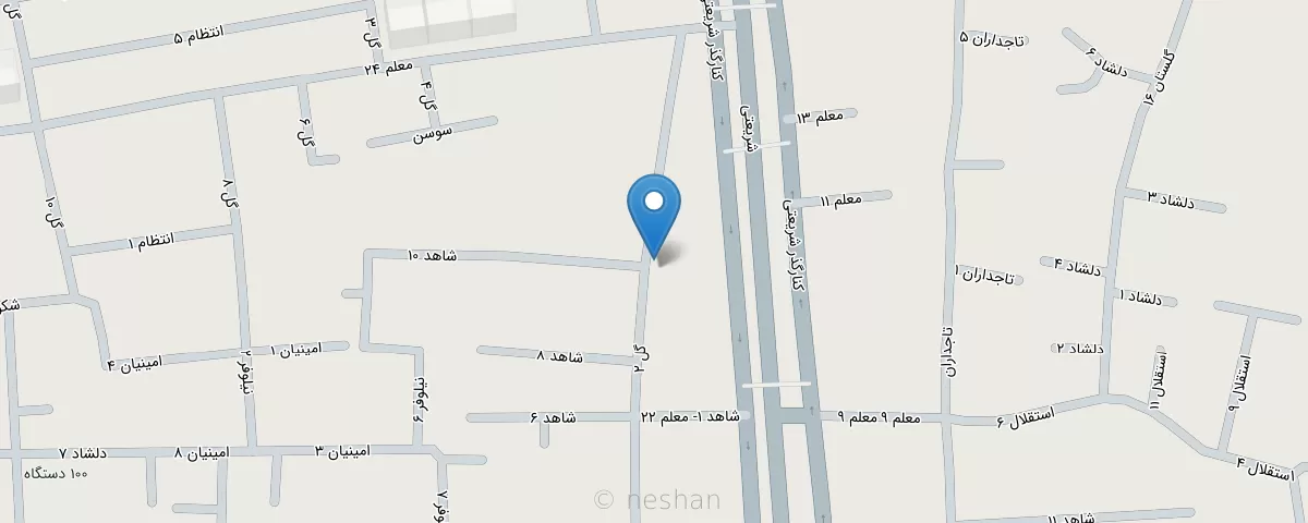 نقشه مطب