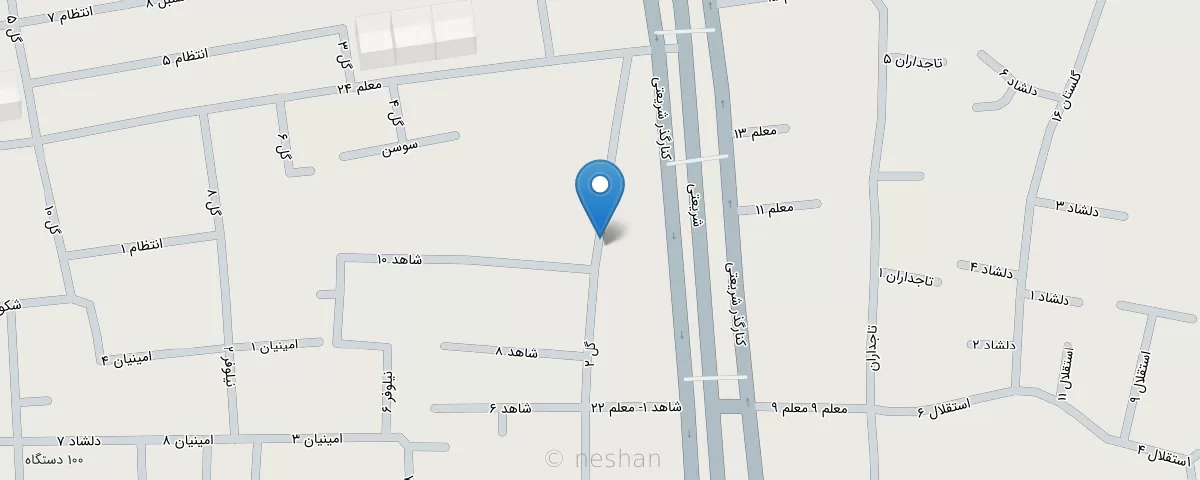 نقشه مطب