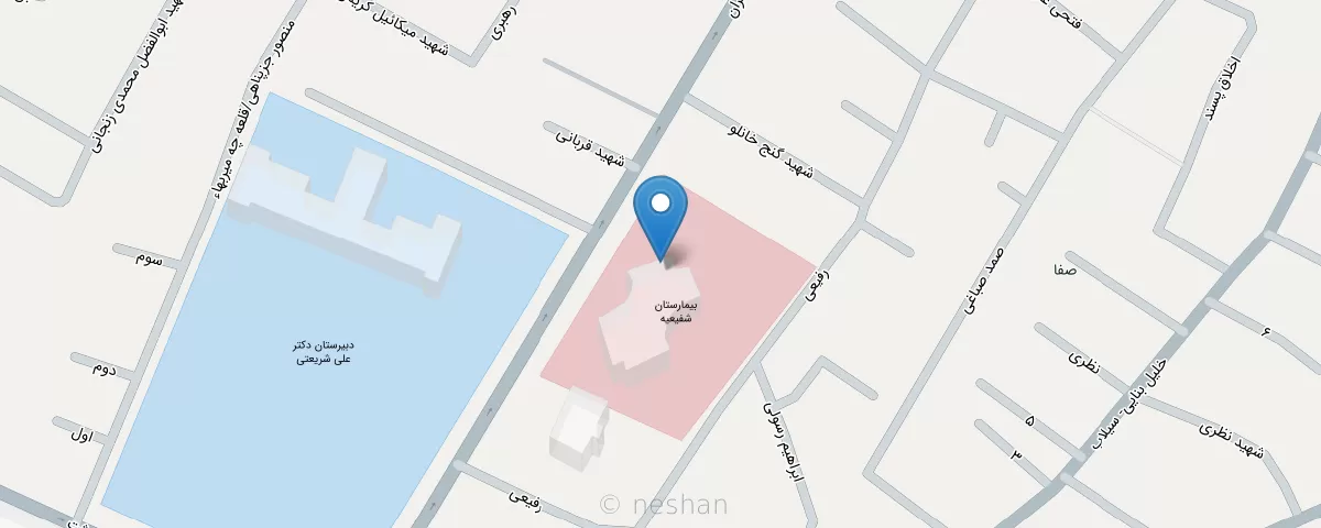 نقشه مطب