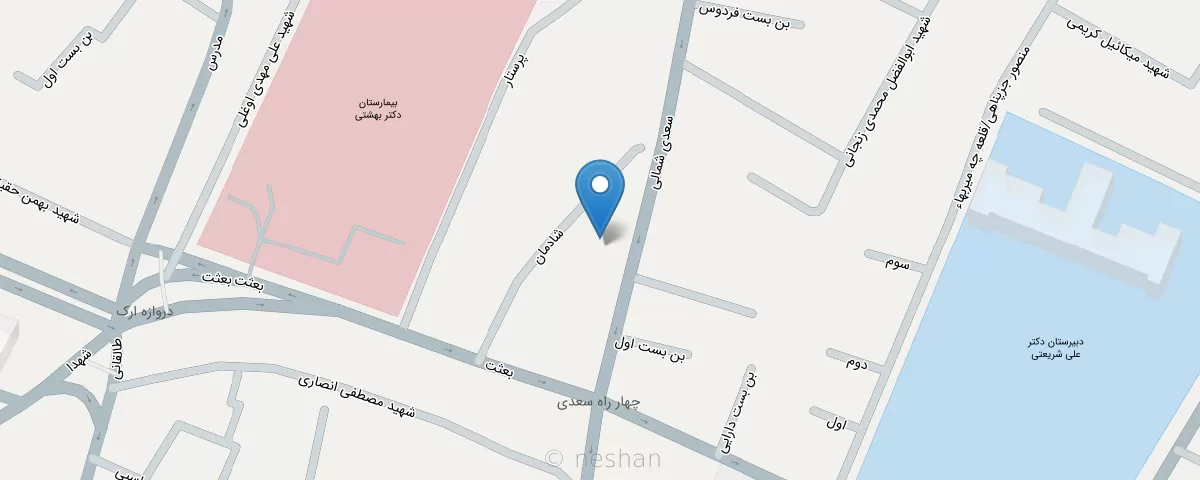 نقشه مطب