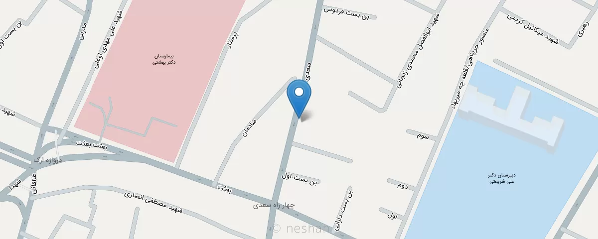 نقشه مطب