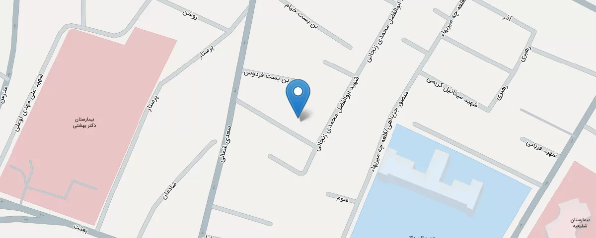 نقشه مطب