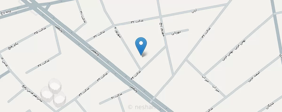 نقشه مطب