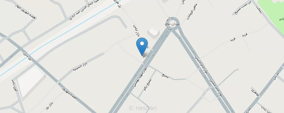 نقشه مطب