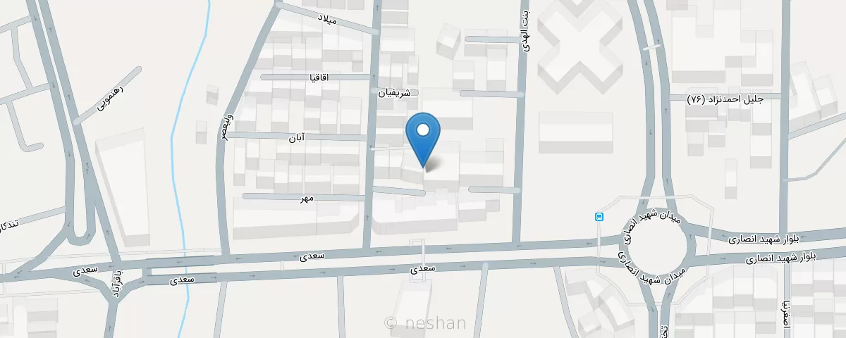 نقشه مطب