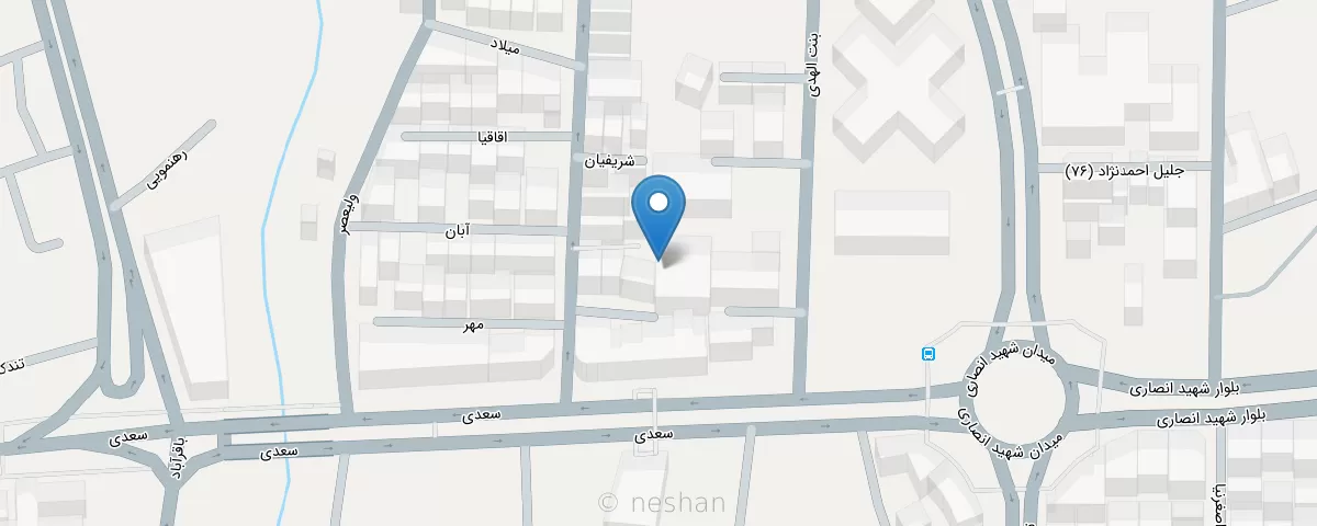 نقشه مطب
