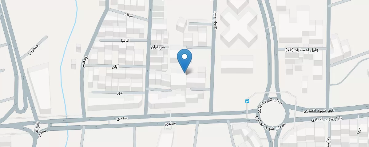 نقشه مطب