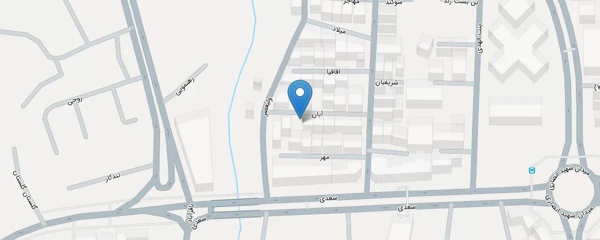 نقشه مطب