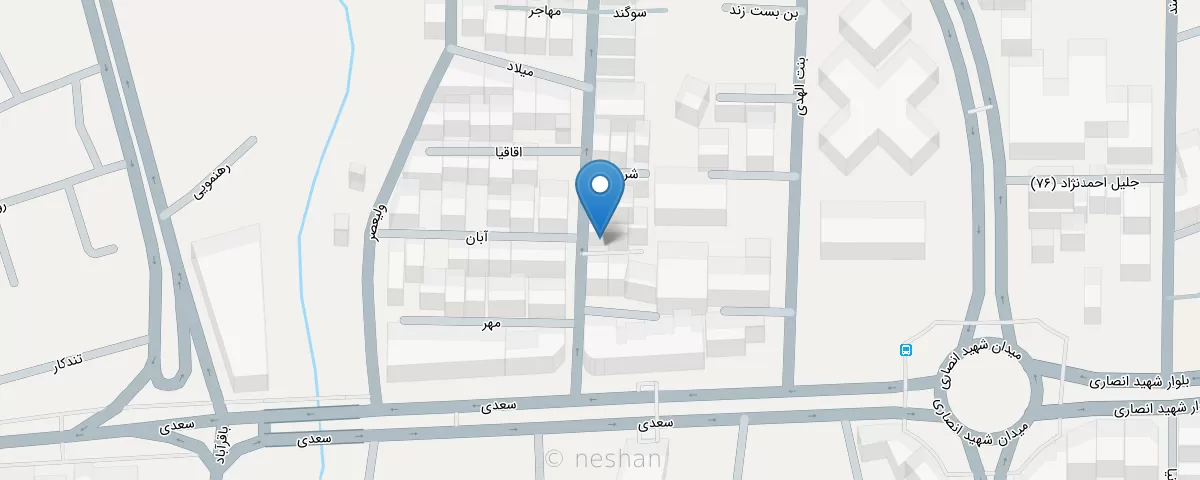 نقشه مطب