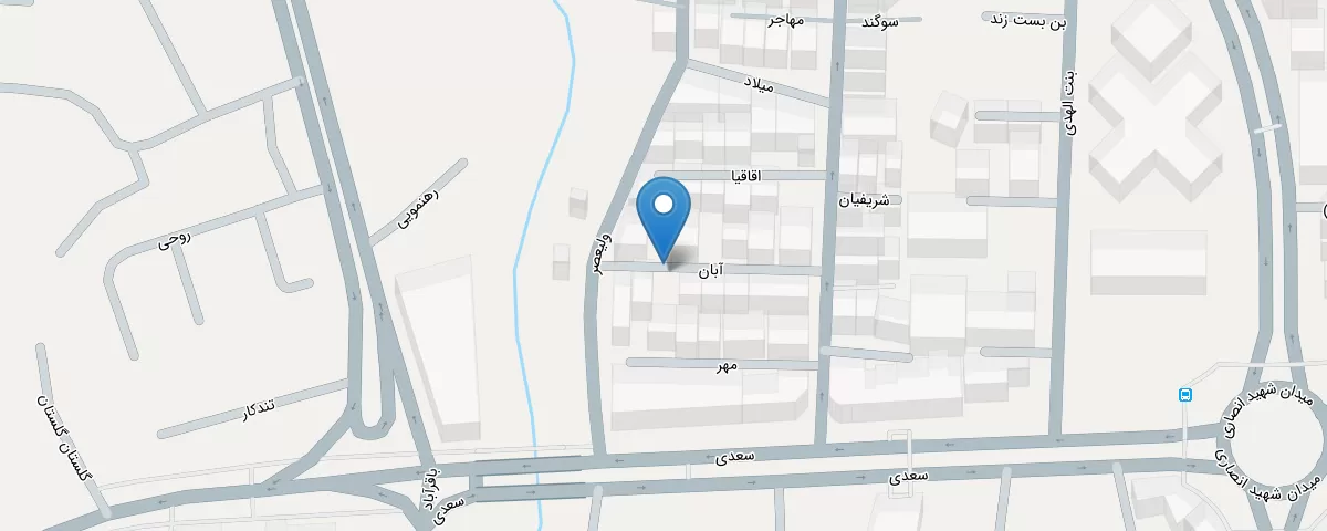 نقشه مطب