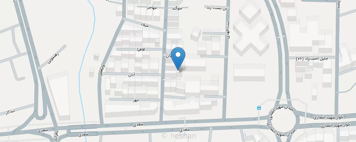 نقشه مطب