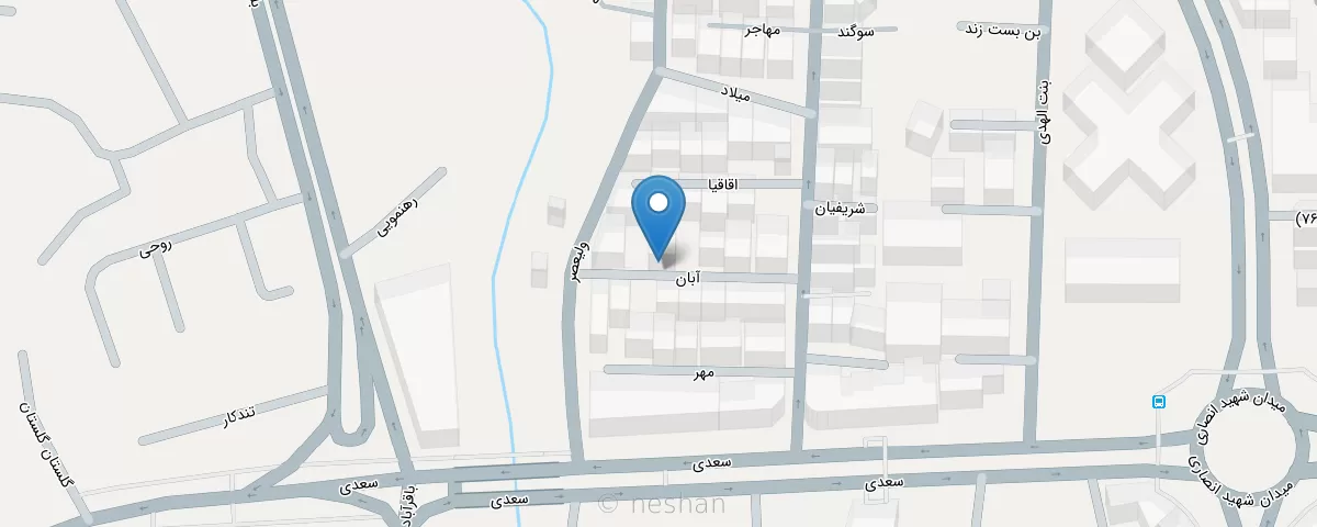 نقشه مطب