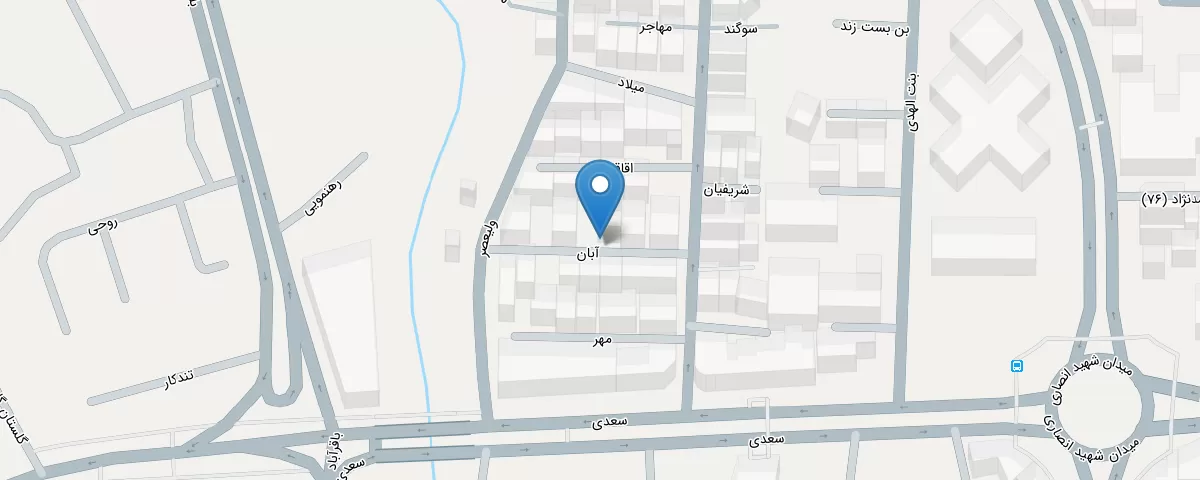 نقشه مطب