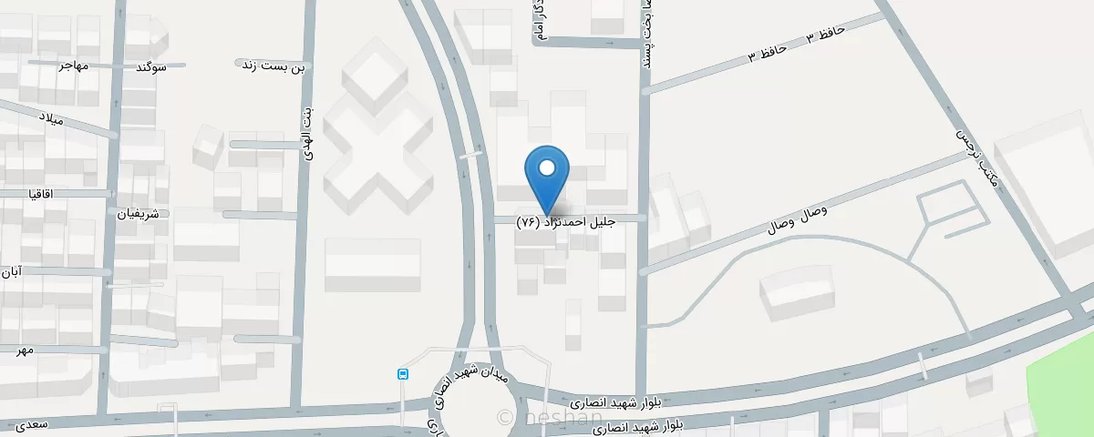 نقشه مطب
