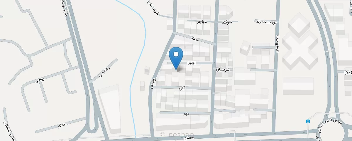 نقشه مطب