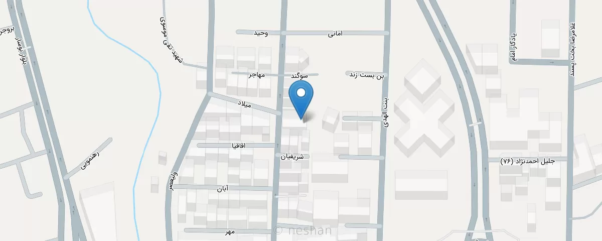 نقشه مطب