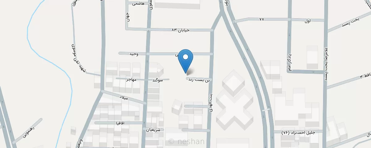نقشه مطب