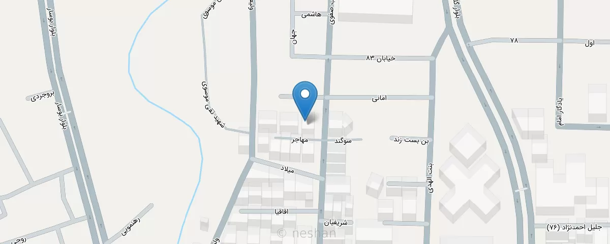 نقشه مطب