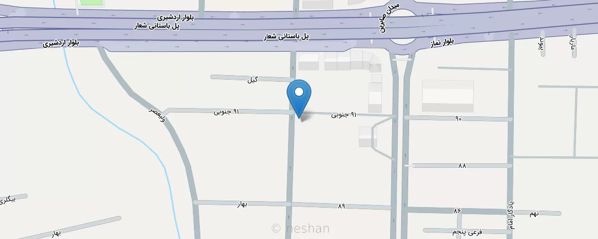 نقشه مطب