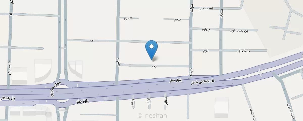نقشه مطب