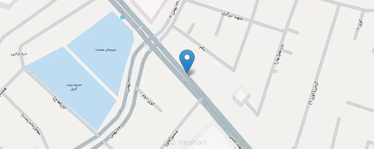 نقشه مطب