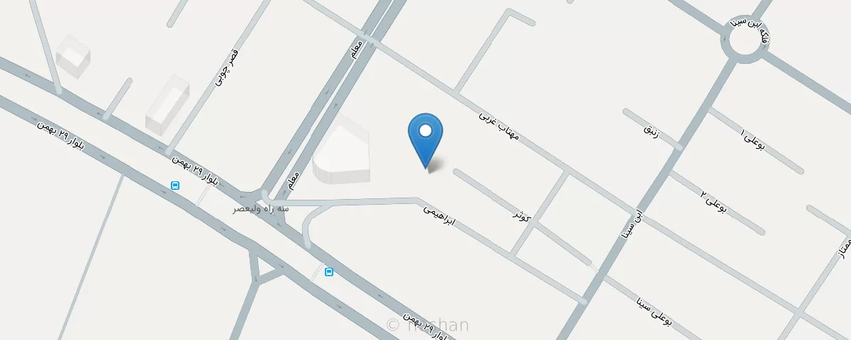 نقشه مطب