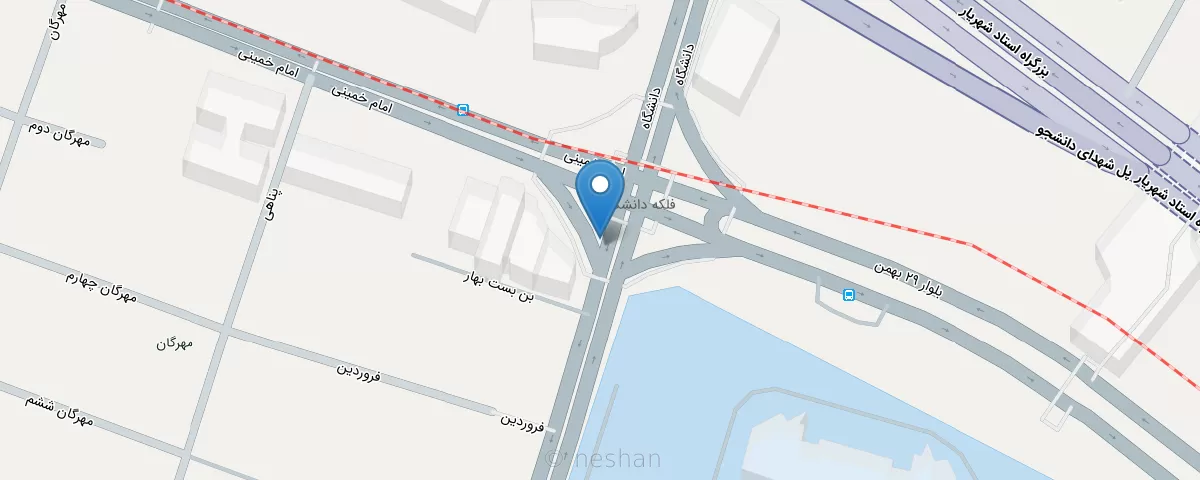 نقشه مطب