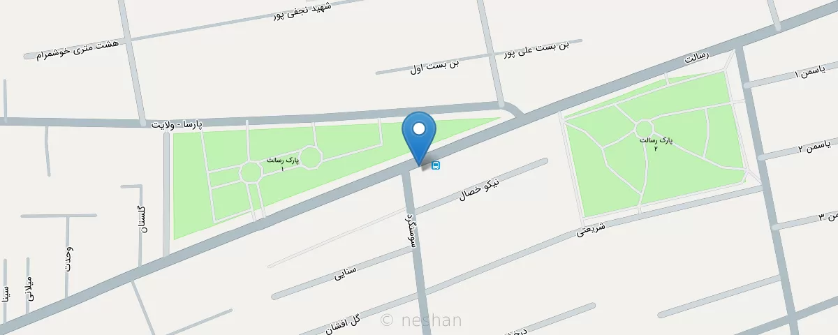 نقشه مطب