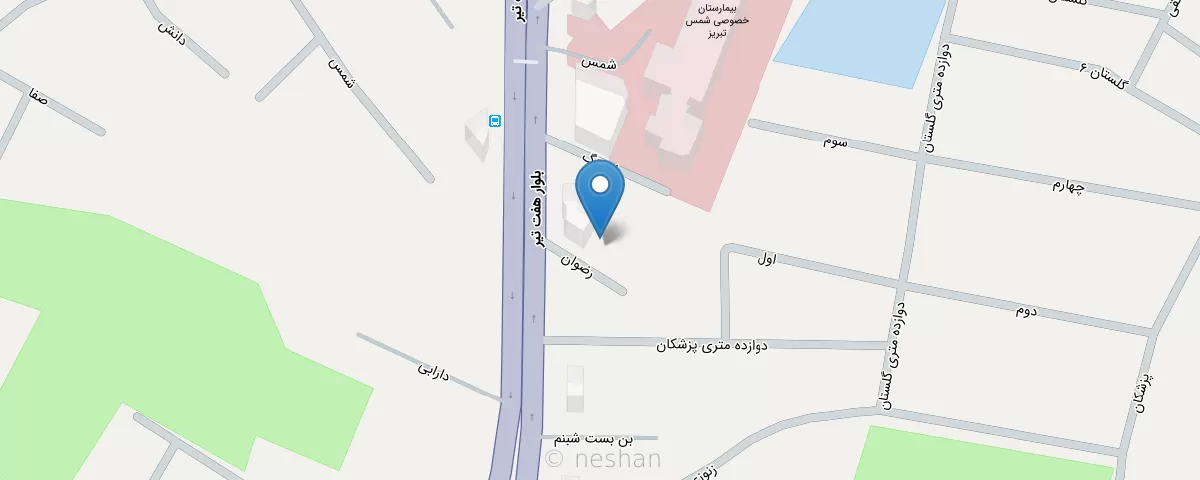 نقشه مطب