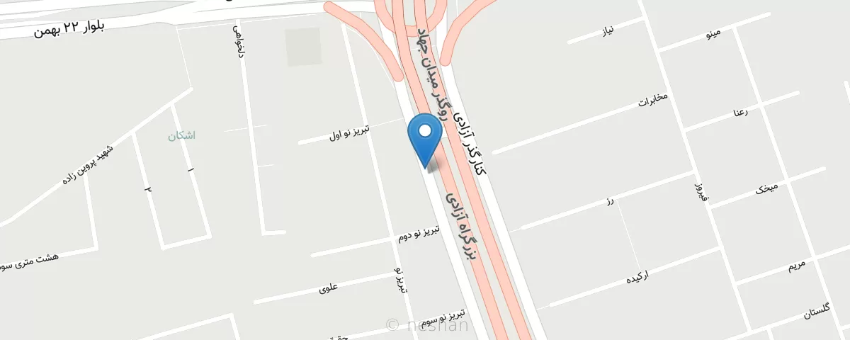 نقشه مطب