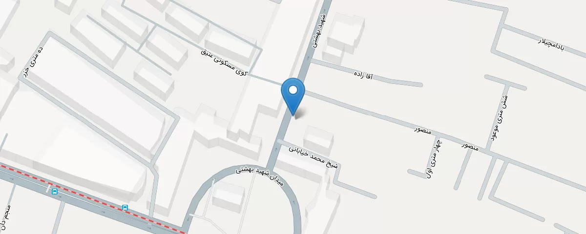 نقشه مطب