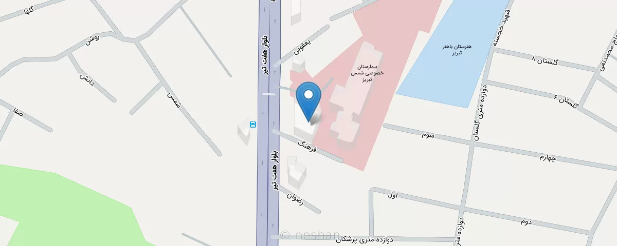 نقشه مطب